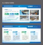 无人机介绍展板