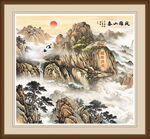 国画风景画