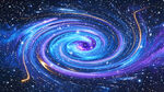 星空旋涡宇宙星系