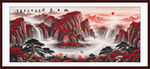 鸿运当头国画