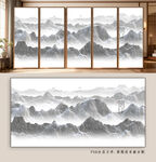 新中式水墨山水装饰画