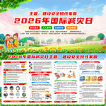 2026年国际减灾日主题展板