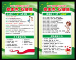 全民健康生活方式行动海报