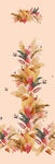 秋日水彩植物插画大牌花