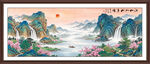 大厅山水画