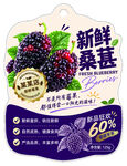 新鲜桑葚包装设计