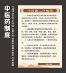 中医药制度模版