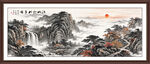 锦绣山河国画