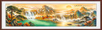 迎客松国画