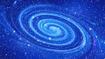蓝色宇宙星空顶