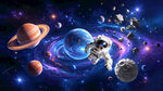 星空星球宇航员