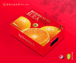 红美人包装 橙子礼盒