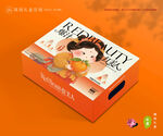 红美人包装 橙子礼盒