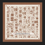 棒字背景