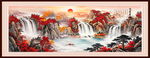山水风景画