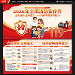 2026年全国消防宣传月宣传栏