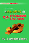 企业绩效文化宣传海报