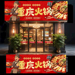 火锅店门头
