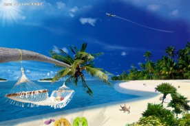 海阔天空 一望无际 室内装饰画