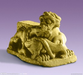 古代雕塑艺术 怪兽