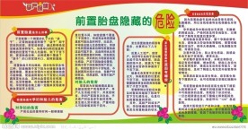 孕产期保健宣传栏