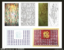 艺术玻璃4（矢量刻画）