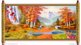 最新款 油画风景