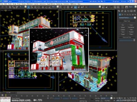 中国工商银行展厅3D模型