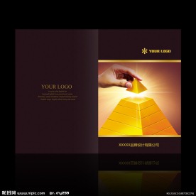 金融投资企业画册封面设计