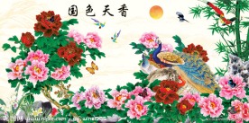 花开富贵 牡丹花