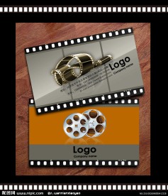 摄影名片设计模版