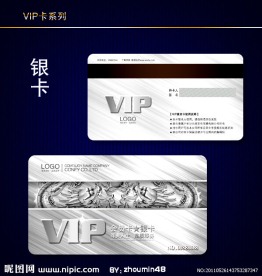 VIP卡模板