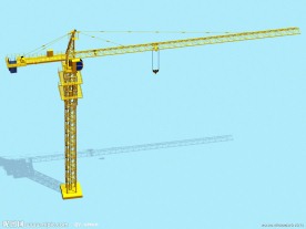 工地塔吊3DMAX模型