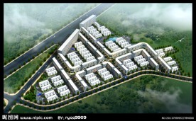 工业园鸟瞰 厂区鸟瞰图片