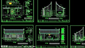 古建筑（客房设计）施工图