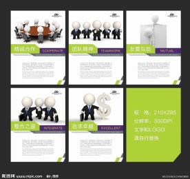 企业文化宣传展板