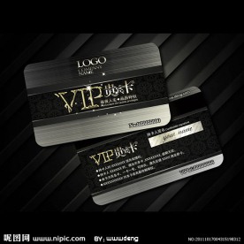 简约精美VIP卡贵宾卡模板