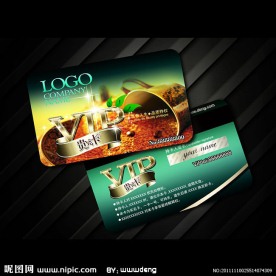 咖啡会所VIP卡贵宾卡模板