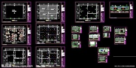 列奇家具巴厘岛板木系家具展厅施工图