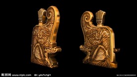 古建筑房顶吻兽