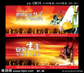 安全生产海报