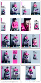 D G时尚杂志册模版（不含人物）