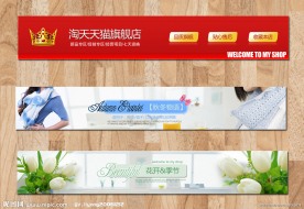 淘宝拍拍网店招图片