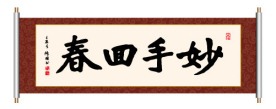 妙手回春 书法