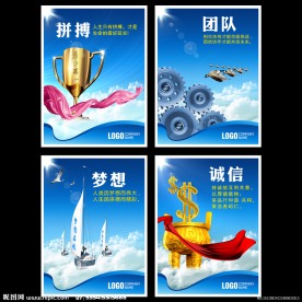 企业文化展板设计