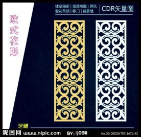 雕刻花形 镂空 雕花图案