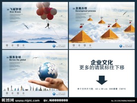 飞越梦想 发展历程 地球 服务 沙漠 金山 企业文化画册设计 形象 目录 扉页