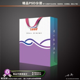 PSD手提袋设计模板（展开图）