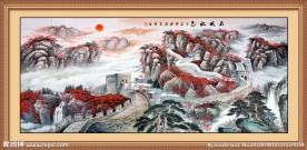 国画长城