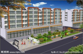 居住区景观广场设计方案